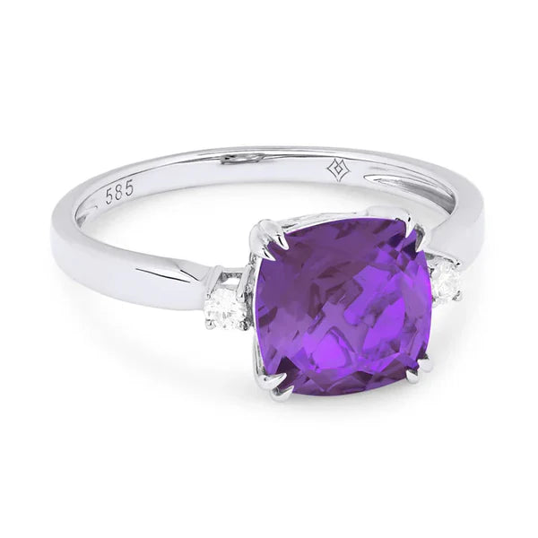 Three Stones Engagement Ring