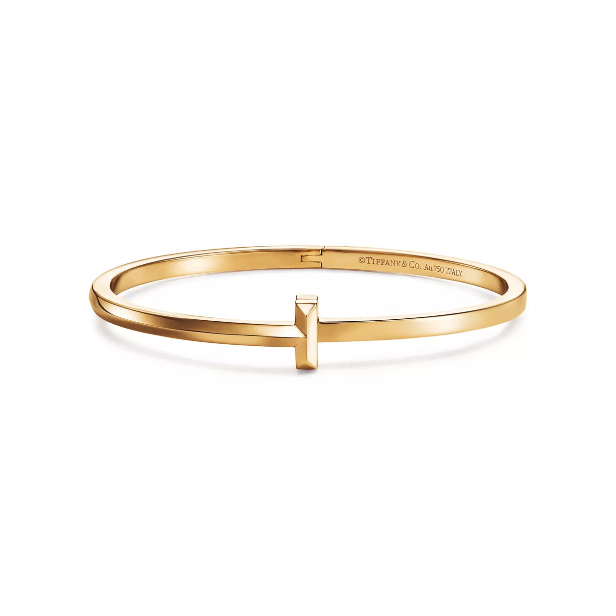 18K Thick Gold Plated Knot Bracelet – Minimalist Luxury Cuff Bracelet for Women