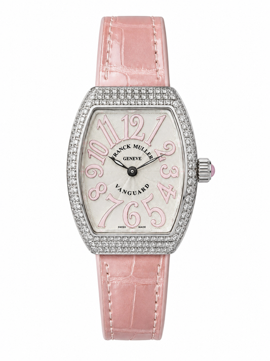 Rosé Monarch Crocodile Leather Watch