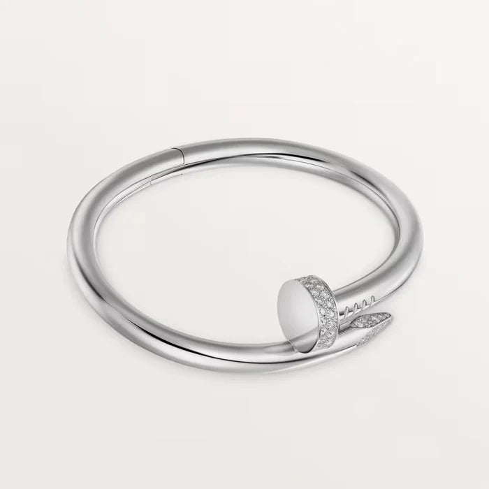 Juste un Clou bracelet, large model, diamonds