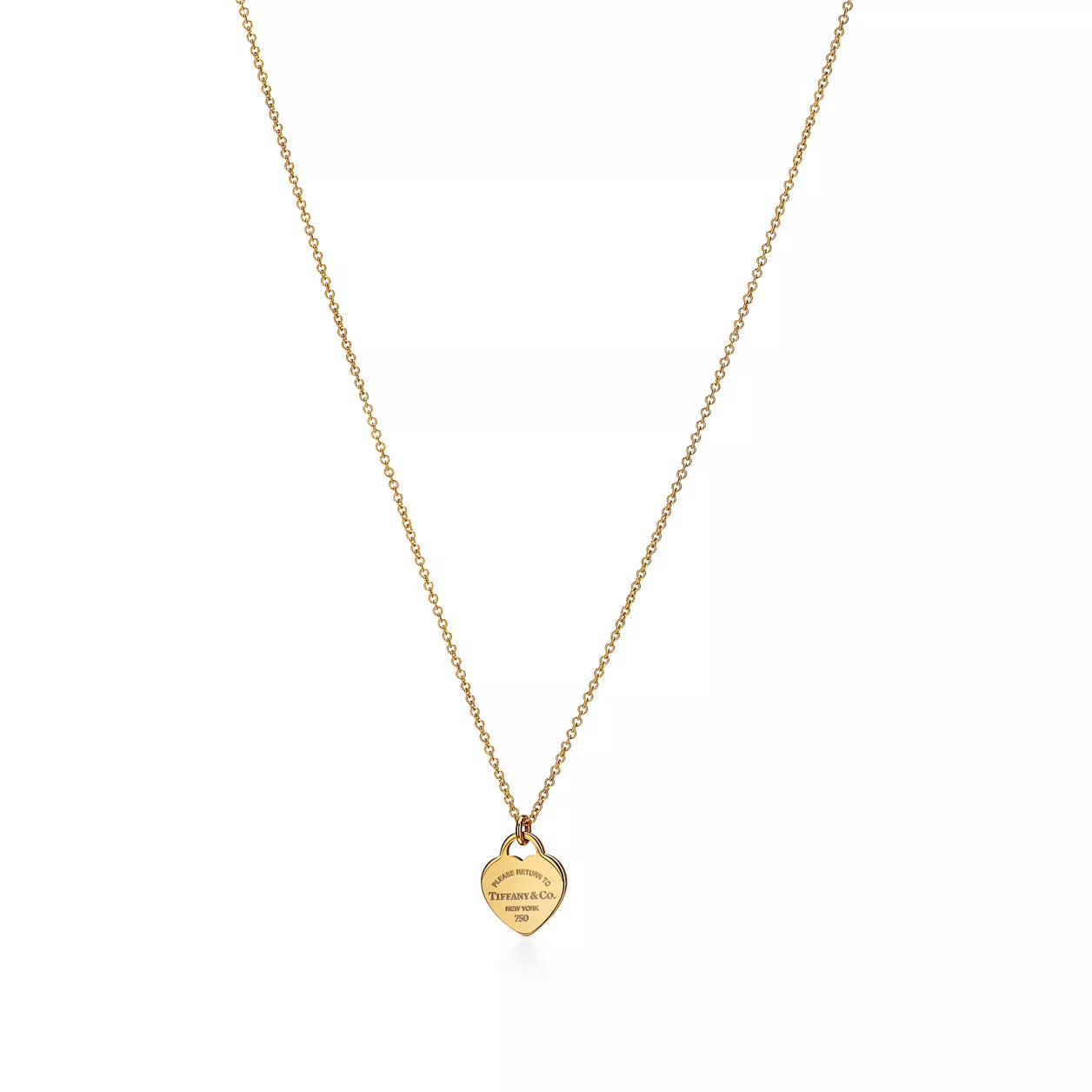 Minimal Gold Pendant Necklace