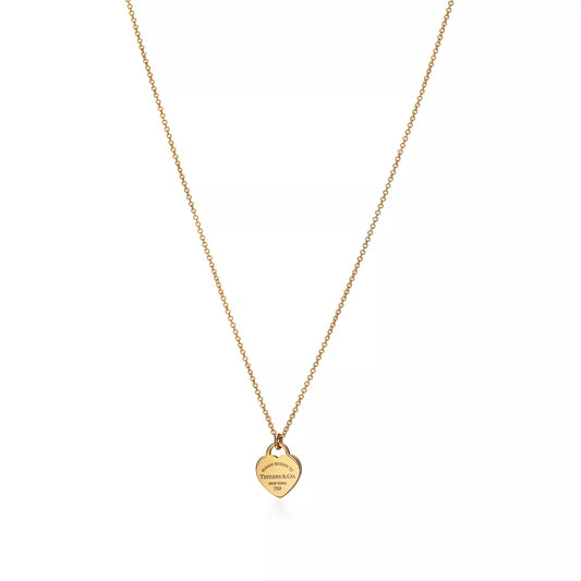 Minimal Gold Pendant Necklace