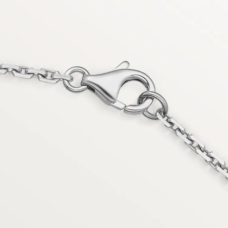 LOVE pendant, half-paved