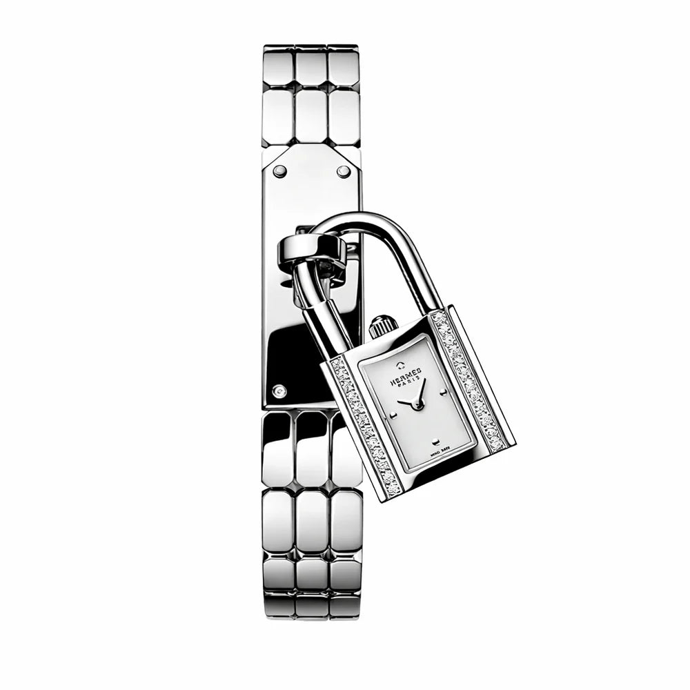 Lock Design Luxury Watch – Silver Bracelet Style