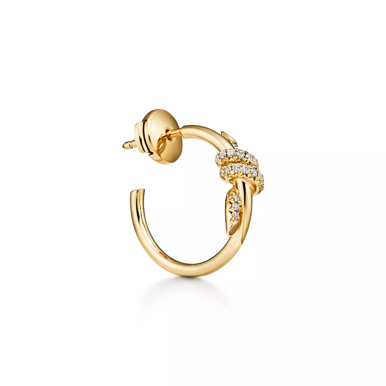 18K Thick Gold Plated Knot Set – Luxury Necklace and Ring Jewelry Set