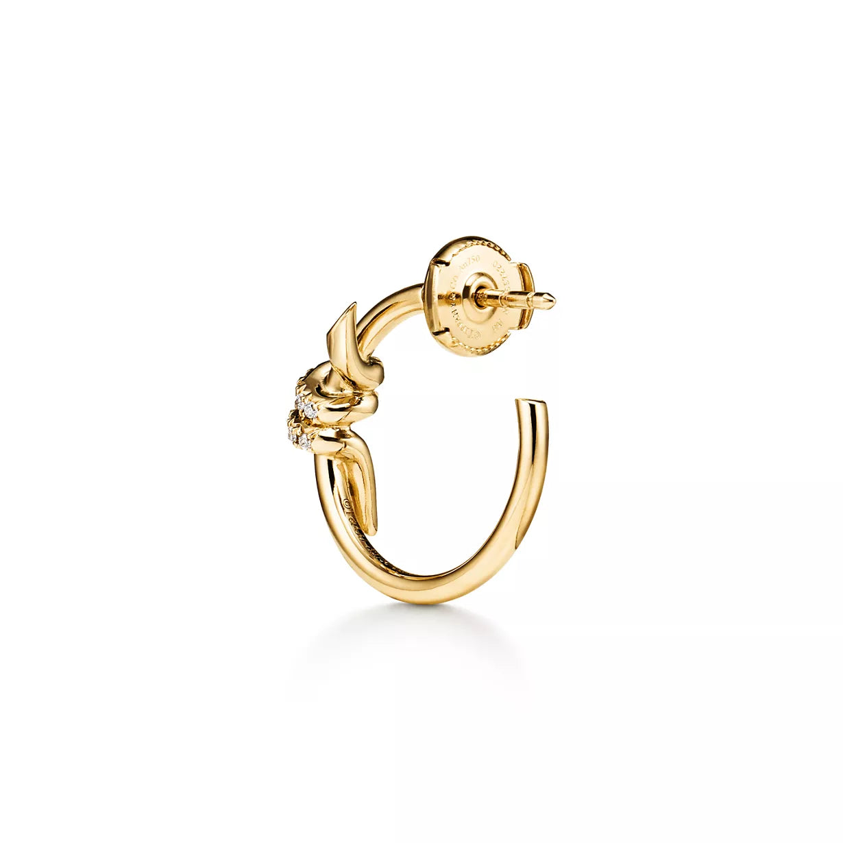 18K Thick Gold Plated Knot Set – Luxury Necklace and Ring Jewelry Set