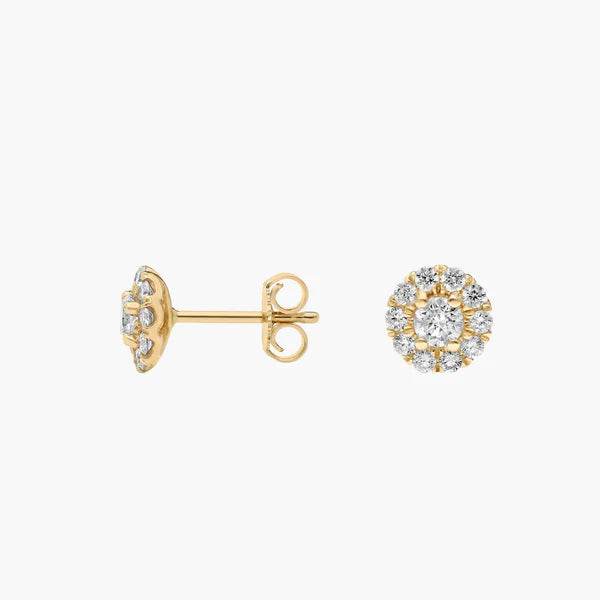 0.5-Carat Moissanite Earrings