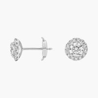 Moissanite Earrings-1ct