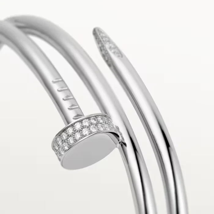 Juste un Clou bracelet, double, diamonds