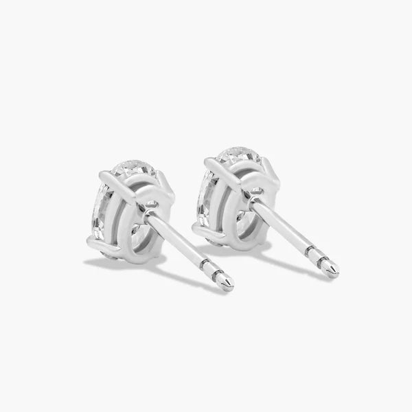 moissanite stud earrings