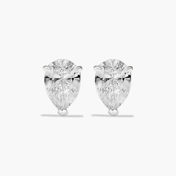 Pear Stud Earrings