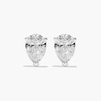 Pear Stud Earrings