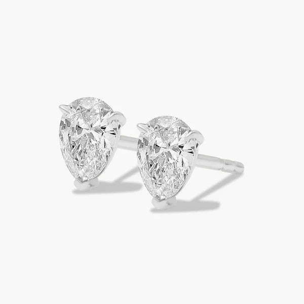 Pear Stud Earrings