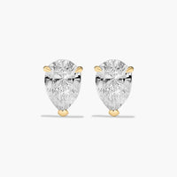 Pear Stud Earrings