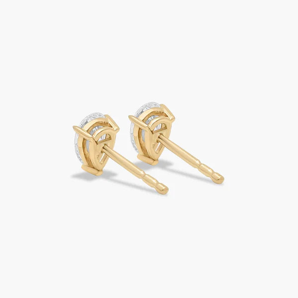Pear Stud Earrings