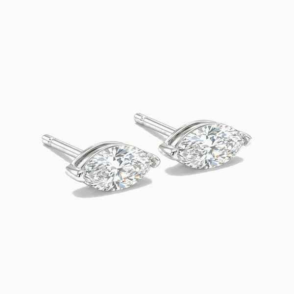 Bezel Earrings