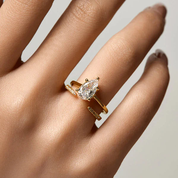 Pear Shape Ring
