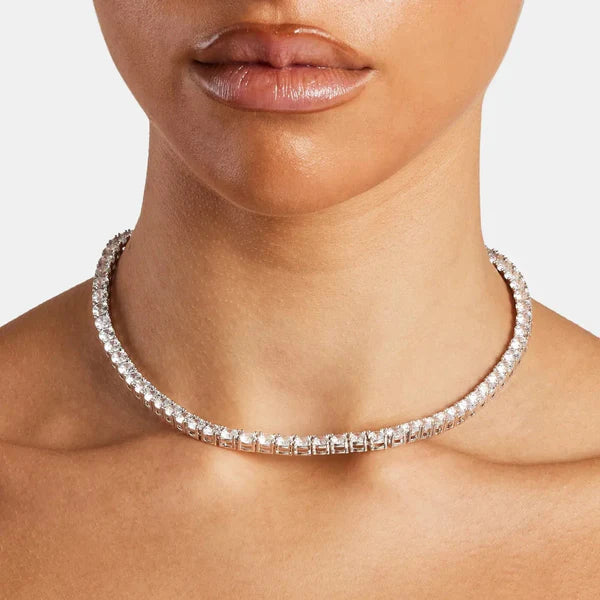 5mm Moisannite  Necklace