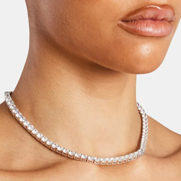 5mm Moisannite  Necklace