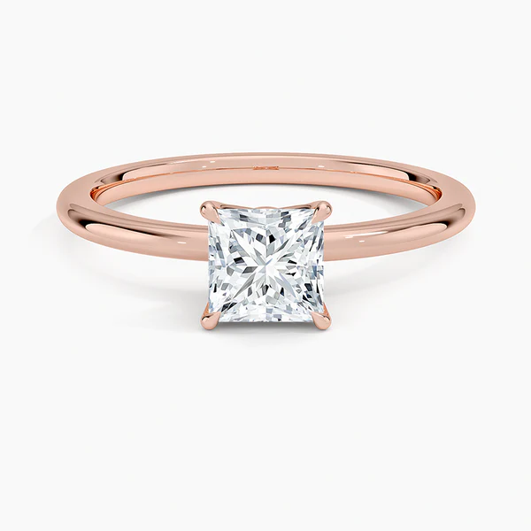 Princess Cut Solitaire Ring