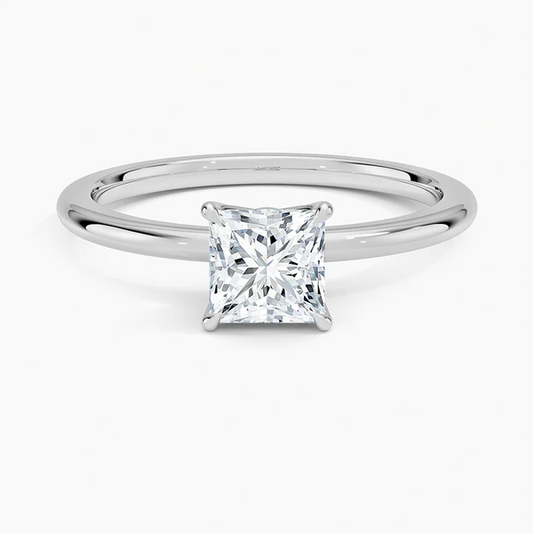 Princess Cut Solitaire Ring
