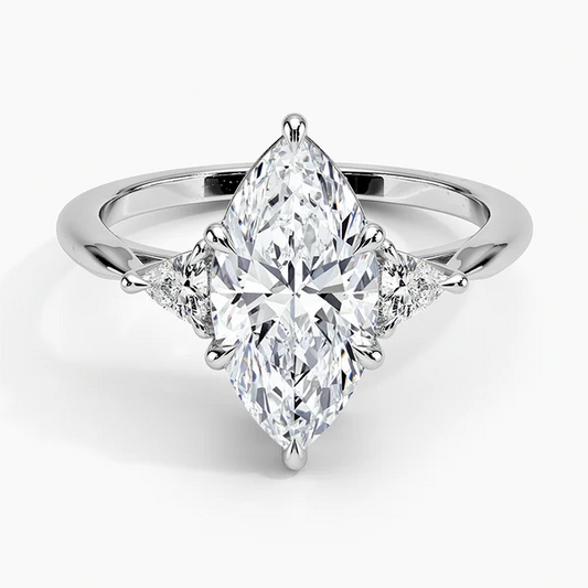 Ring With Marquis