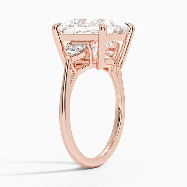 Princess cut Three Stones Ring