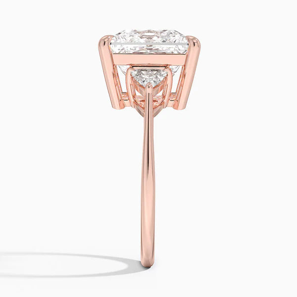Princess cut Three Stones Ring