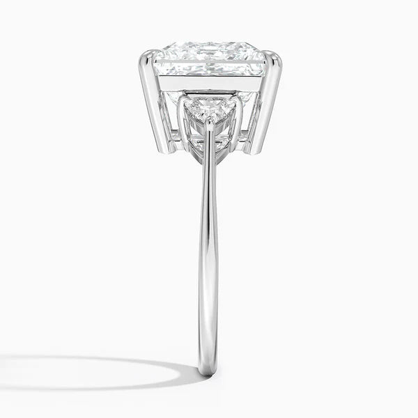 Princess cut Three Stones Ring