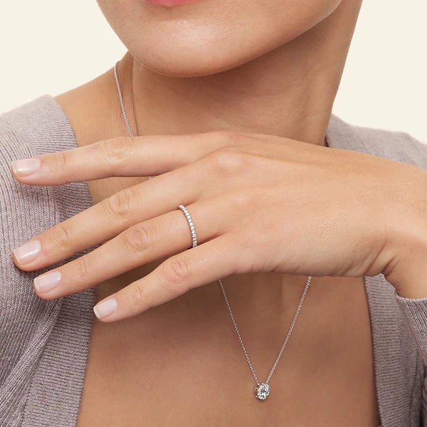 classic timeless half eternity band