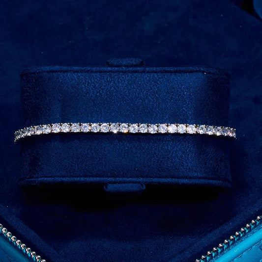 3mm Moisannite Tennis Bracelet