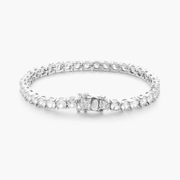 4mm Moissanite Tennis Bracelet