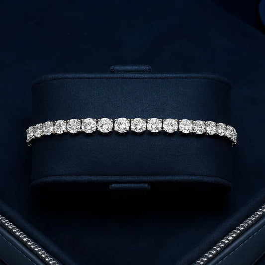 4mm Moissanite Tennis Bracelets