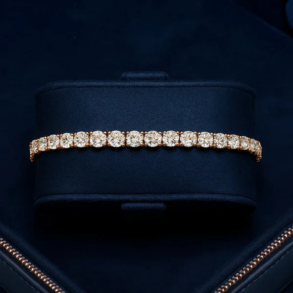 4mm brilliant round tennis bracelet