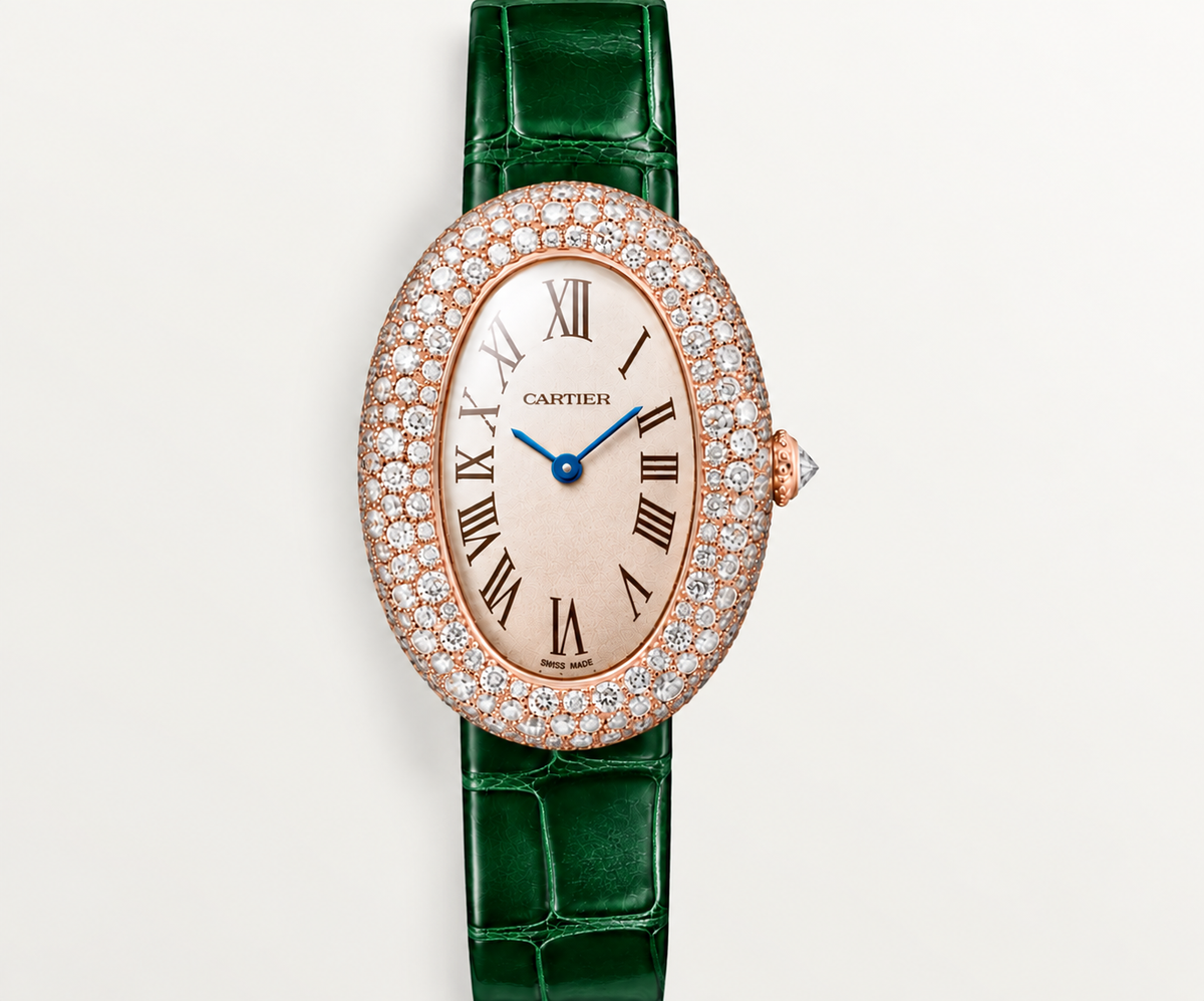 Luxury Oval Diamond Watch for Women – Timeless Elegance