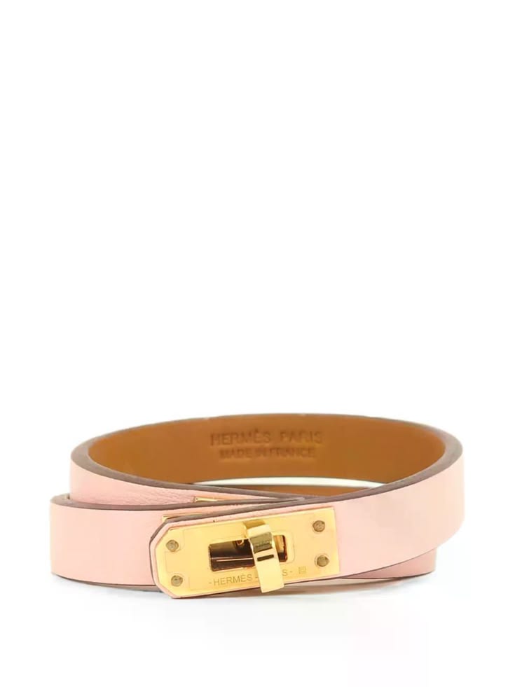 Kelly Double Tour Leather Bracele