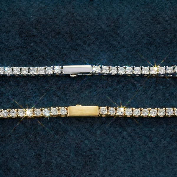 2mm Moissanite Tennis Bracelet