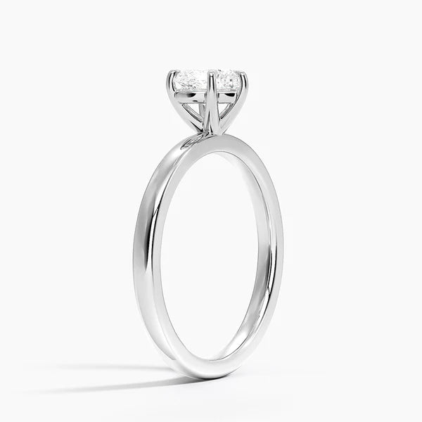 Moissanite Solitaire Ring