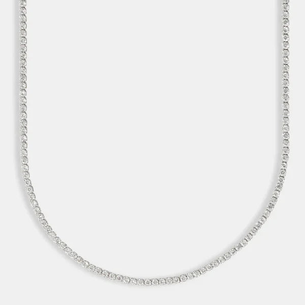 2.25mm Brilliant Cut Tennis Necklace