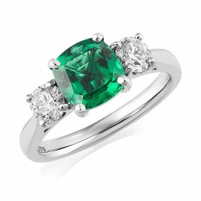 Three Stones Engagement Ring