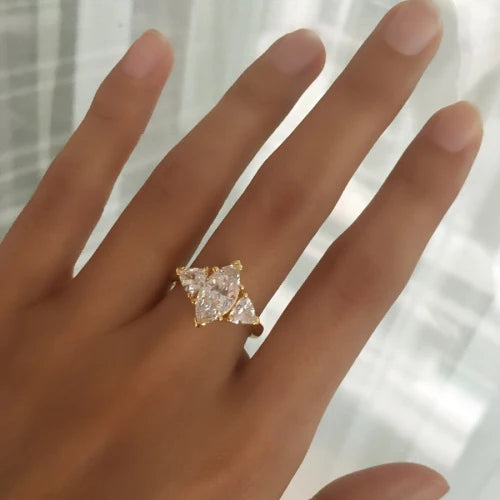 Ring With Marquis