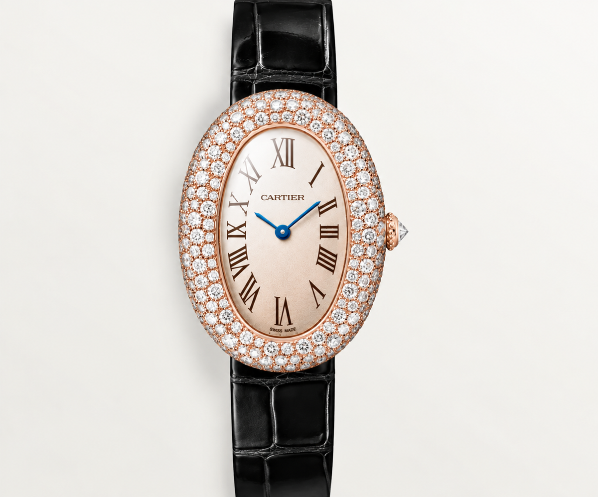 Luxury Oval Diamond Watch for Women – Timeless Elegance