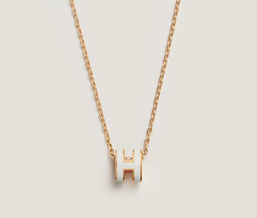 Mini Pop H Pendant Necklace