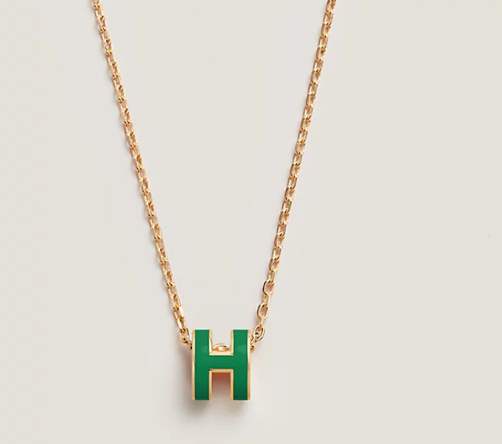 Mini Pop H Pendant Necklace