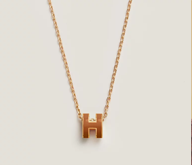Mini Pop H Pendant Necklace