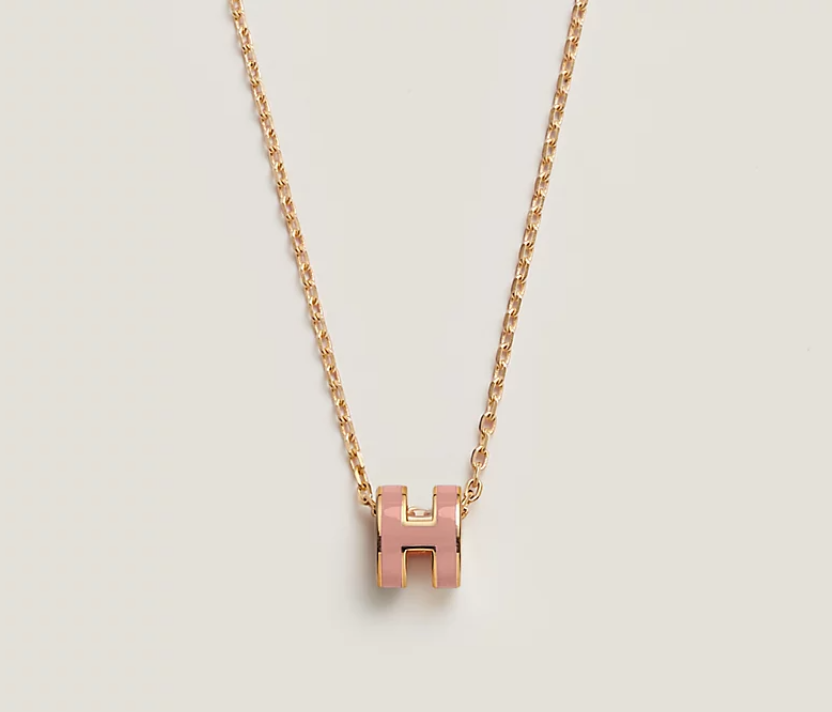 Mini Pop H Pendant Necklace
