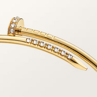Luxury Nail Gold Bangle Bracelet