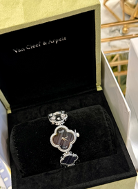 Van Cleef Watch – Black Mother-of-Pearl Dial