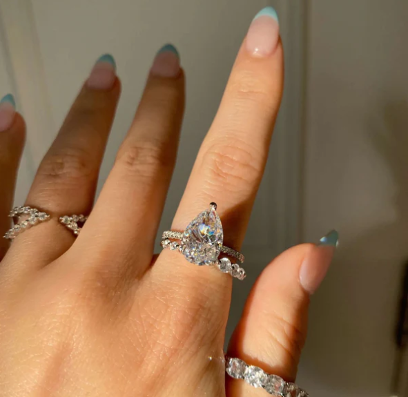 Pear Cut Ring