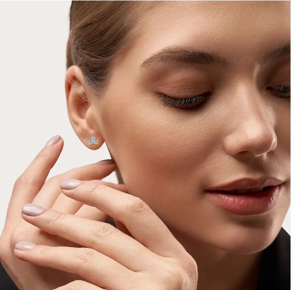 Cluster Studs Earrings